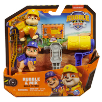 Spin Master Rubble & Crew – Actionfiguren-Set mit Rubble & Mix Figur, 2 Bauspielzeugen und 85g Kinetic Sand Build-it-Sand, 3 Jahr(e), MehrfarbigRubble & Crew – Actionfiguren-Set mit Rubble & Mix Figur