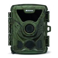BRAUN PHOTO Scouting Cam Black200A Mini, 2 MP, CMOS, 1920 x 1080 Pixel, 90°, 640 x 480,1280 x 720,1920 x 1080, 0,2 s 2 MP - CMOS - Nachtsicht - IP66 - TFT-LCD Display - USB-C - microSD