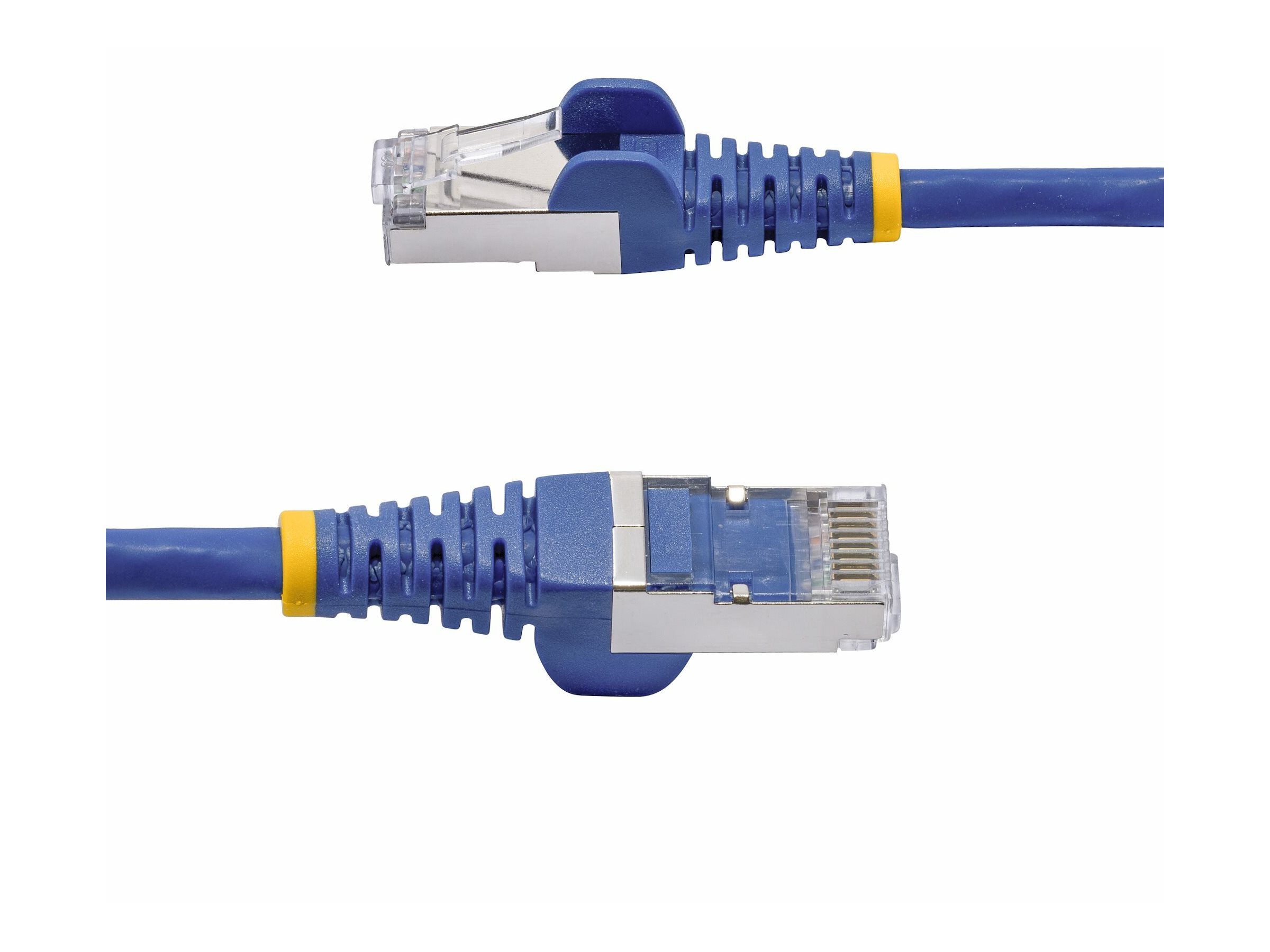 StarTech.com 50cm Blue CAT8 Ethernet Cable, Snagless, S/FTP, 25G/40G - Patch-Kabel - RJ-45 (M)zu RJ-45 (M) - 50 cm - 5.6 mm - S/FTP - 50 Mikrometer - CAT 5/5e/6/6a/8 - IEEE 802.3bt/IEEE 802.3ba - halo