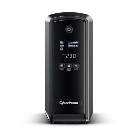 CyberPower Systems CyberPower PFC Sinewave Series CP900EIPFCLCDUSV - Wechselstrom 220/230/240 V - 540 Watt - 900 VA - 9 Ah - USB - Ausgangsanschlüsse: 6 - aktive PFC