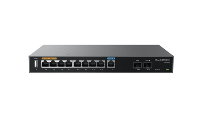 Grandstream GWN7003 - Router 11-Port-Switch2.5GbE - 1GbE - wandmontierbar - an Rack montierbar
