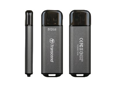 Transcend JetFlash 920 - USB-Flash-Laufwerk512 GB - USB 3.2 Gen 1 - Space-grau
