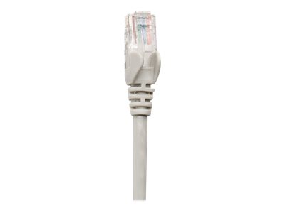 Intellinet Network Patch Cable, Cat5e, 2m, Grey, CCA, U/UTP, PVC, RJ45, Gold Plated Contacts, Snagless, Booted, , Polybag - Patch-Kabel - RJ-45 (M)zu RJ-45 (M) - 2 m - UTP - CAT 5e - geformt - ohne Ha