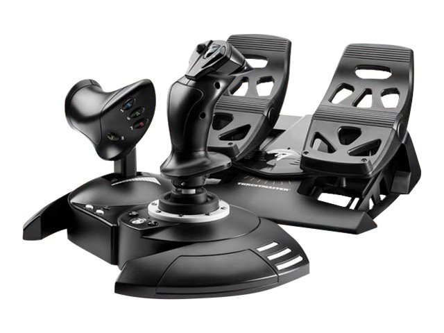 ThrustMaster T-Flight Full Kit X - JoystickGashebel und Pedale - kabelgebunden - für PC - Microsoft Xbox One - Microsoft Xbox Series S - Microsoft Xbox Series X