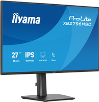 Iiyama ProLite XB2796HSC-B1 - LED-Monitor - 68.6 cm (27")1920 x 1080 Full HD (1080p) @ 144 Hz - IPS - 300 cd/m² - 1500:1 - 3 ms - HDMI - USB-C - Lautsprecher - Schwarz - Matte