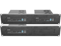 Shuttle XPC PRM01 - Rack - Mounting-Plate - Schwarz - 2U - 48.3 cm (19")für XPC slim DH310 - DH470 - DH610 - DH670 - DL20 - DL3000 - DS20 - DS20U3 V2 - DS50 - DS77 - DS81 - DX30