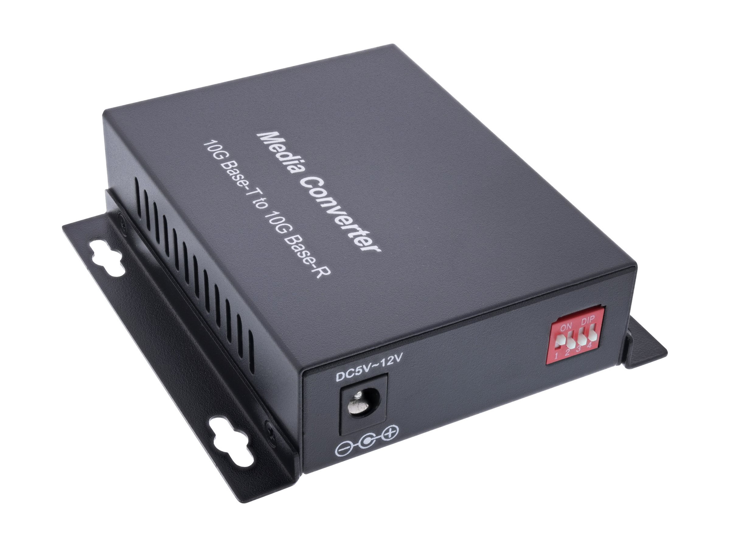InLine Netzwerk Media Konverter 10Gb/s TP zu SFP+ LWL (für LC Duplex) - MM - 300m10Base-T - 100Base-TX - 1000Base-T - RJ-45 / LC Multi-Mode - bis zu 300 m - 850 nm