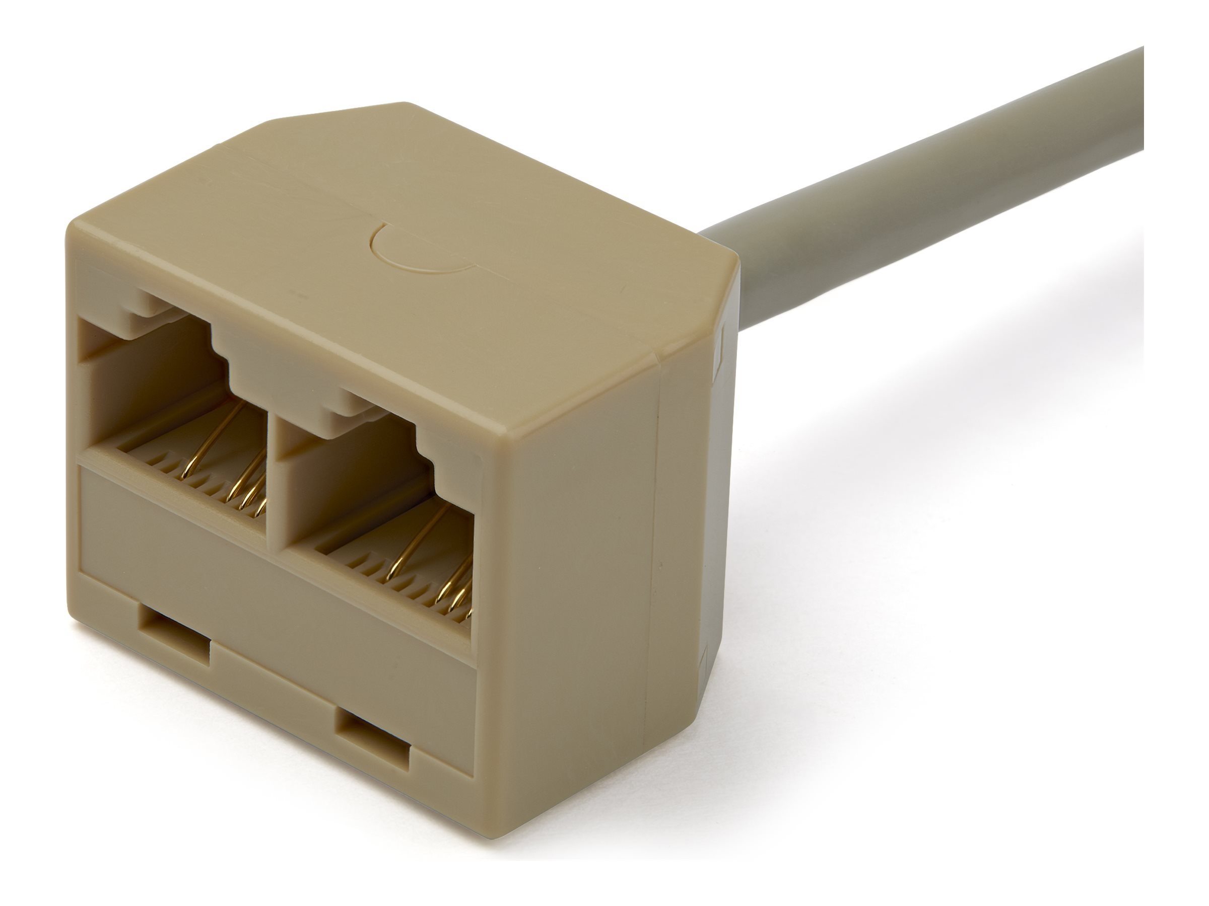StarTech.com 2 auf 1 RJ45 10/100 Mbit/s Splitter Kabel Adapter - St/Bu - Netzwerk-Splitter - RJ-45 (M)zu RJ-45 (W)