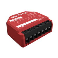 Shelly 1PM Gen3 - Relaisschalter - kabellos802.11 b/g/n - Bluetooth 4.2 - 2412 - 2472 MHz - 2400 - 2483.5 Mhz - Rot