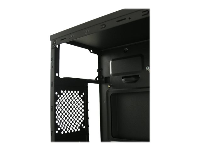 LC-Power Classic 7037B - Tower - ATX - keineSpannungsversorgung - Schwarz - Gebürstetes Aluminium / Schwarz - USB/Audio