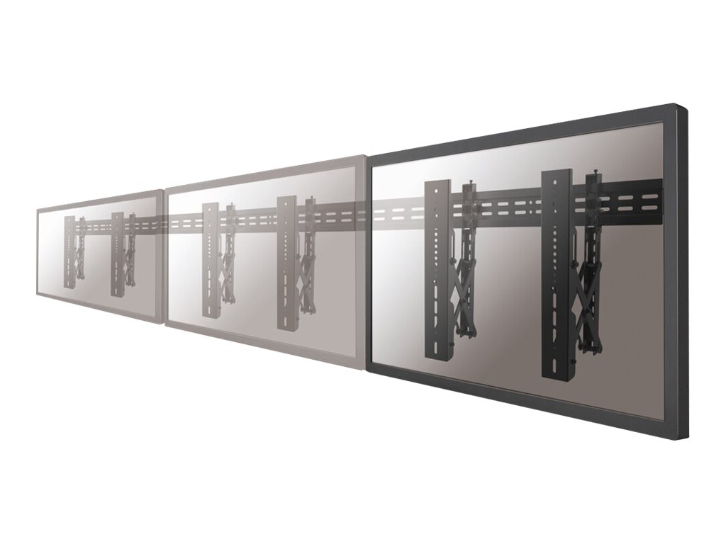 Neomounts LED-VW1000BLACK - Halterung - für LCD-Display - Schwarz - Bildschirmgröße: 81.3-191 cm (32"-75")Wandmontage