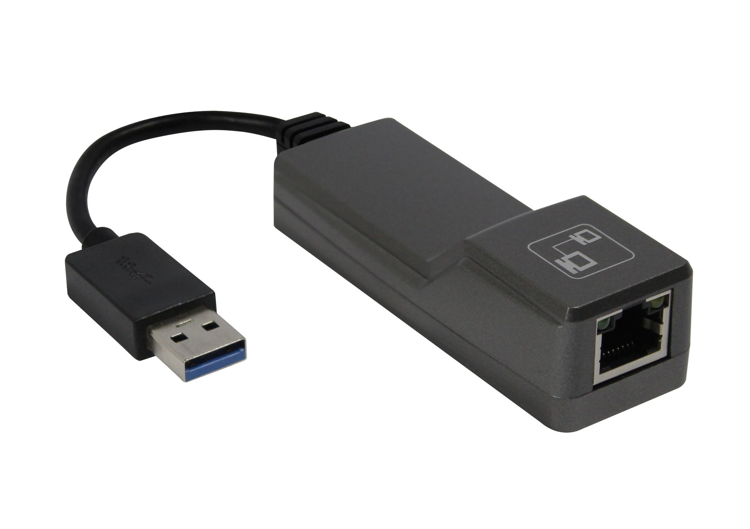 ALLNET ALL0174XG-A, USB Typ-C, RJ-45, Schwarz