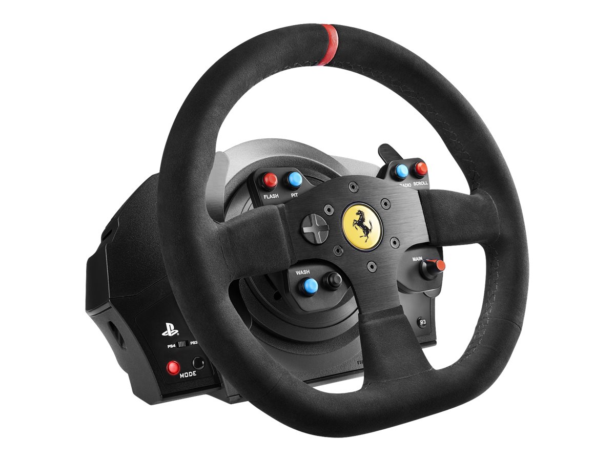 ThrustMaster Ferrari T300 Integral Racing - AlcantaraLenkrad- und Pedale-Set - kabelgebunden - für PC - Sony PlayStation 3 - Sony PlayStation 4 - Sony PlayStation 5