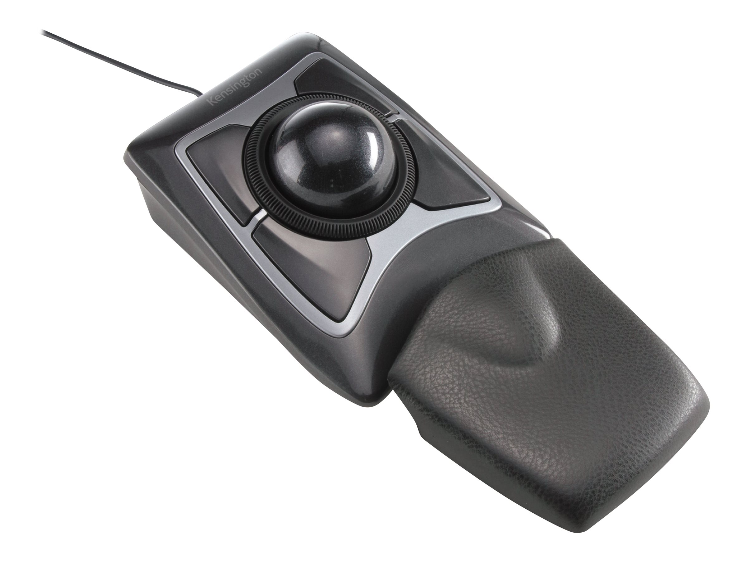 Kensington Expert Mouse - Trackball - rechts-und linkshändig - optisch - 4 Tasten - kabelgebunden - USB - Schwarz