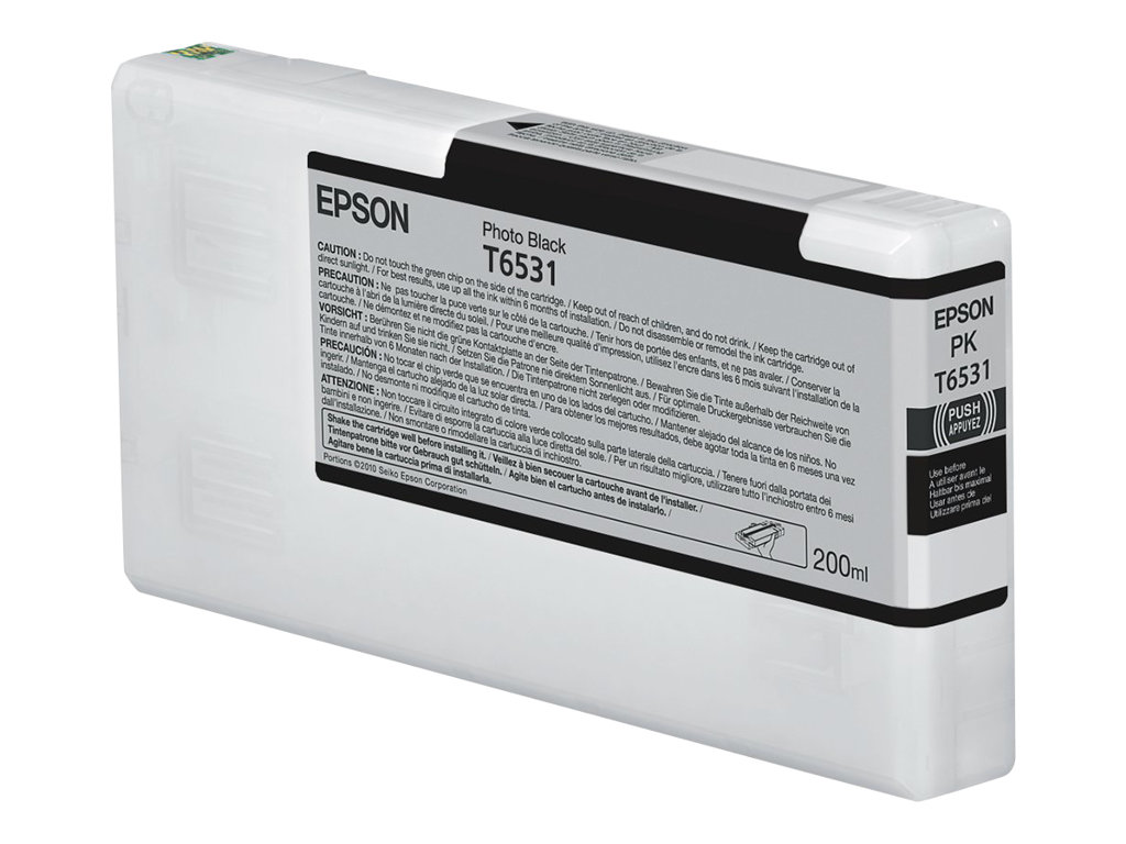 Epson 200 ml - Photo schwarz - original - Tintenpatronefür Stylus Pro 4900 - Pro 4900 Designer Edition - Pro 4900 Spectro_M1