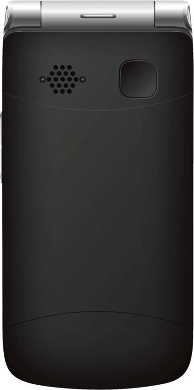 Bea-fon Silver Line SL645 - Feature Phone - microSDslot - LCD-Anzeige - 240 x 320 Pixel - rear camera 0,3 MP - Black Silver