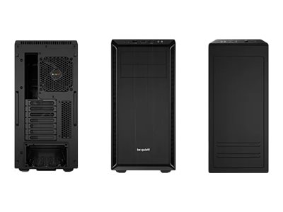 Be Quiet! Pure Base 600 - Tower - ATX - keine Spannungsversorgung (ATX / PS/2)Schwarz - USB/Audio