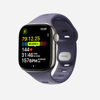 Nomad Tempo Band, Band, Smartwatch, Violett, Apple, 41mm / 42mm, Gummi