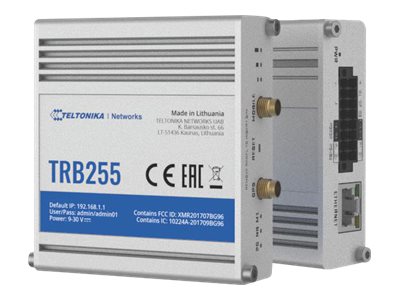 Teltonika TRB255 - Gateway - 100Mb LAN, RS-232RS-485 - LTE - 4G - Gleichstrom
