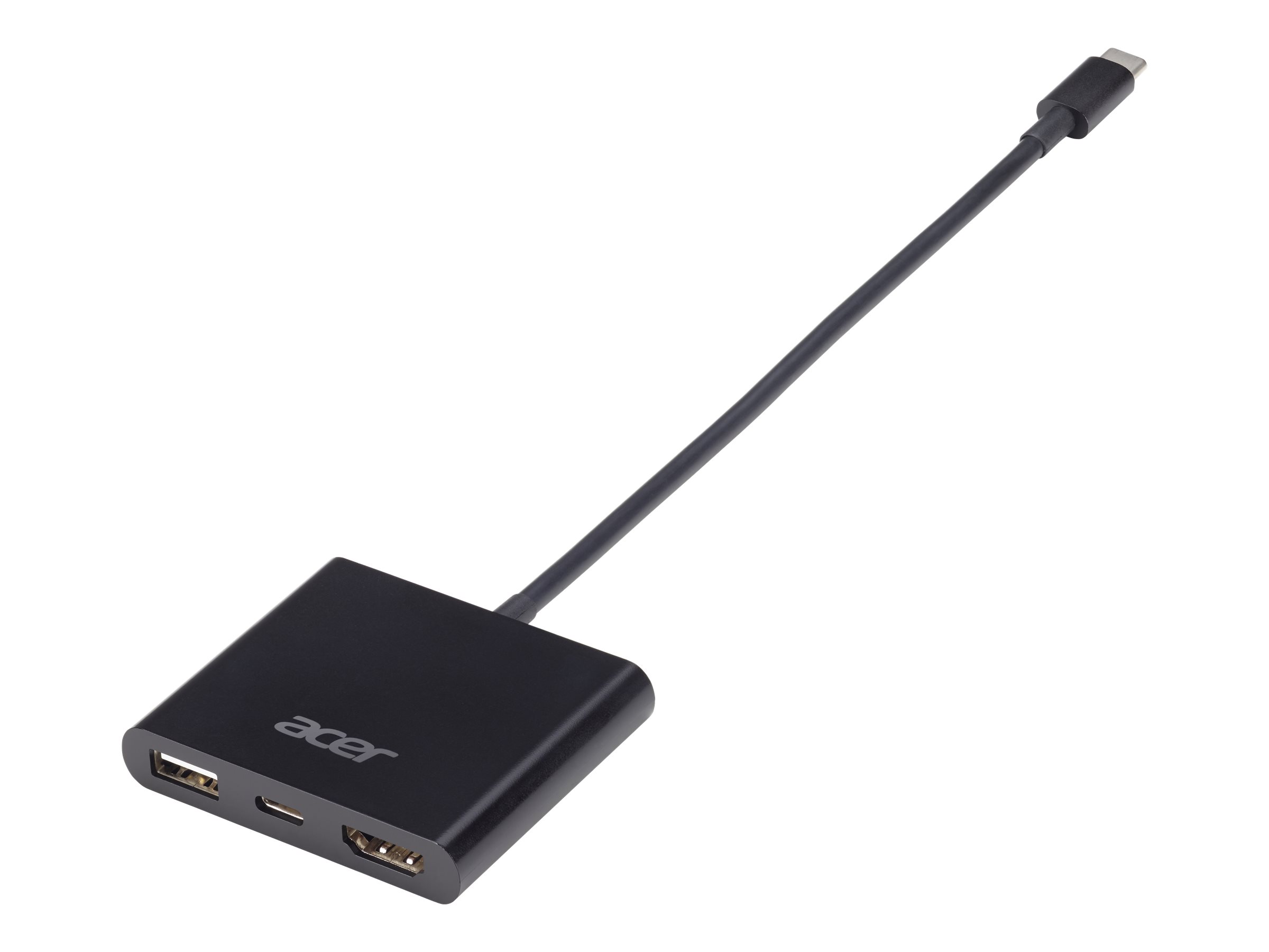 Acer Externer Videoadapter - USB-C - HDMISchwarz - bulk - für Chromebook 11; 14; 14 for Work; 15; Chromebook R 13; Chromebook Spin 11; 13; Swift 7