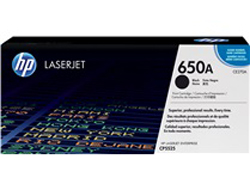 HP 650A - Schwarz - original - LaserJet - Tonerpatrone (CE270A)für Color LaserJet Enterprise CP5520 - CP5525 - M750