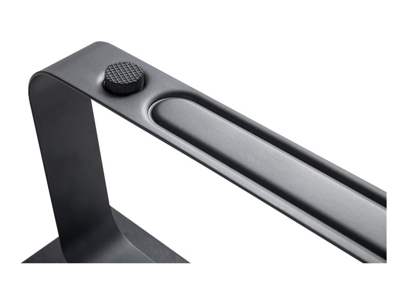 LogiLink Monitor Riser - Aufstellung - für LCD-Display/Notebook - Preßspan, Stahl, Ethylen-Vinylacetat (EVA)Schwarz