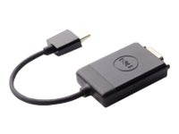 Dell  Videoadapter - HDMI männlich zu HD-15 (VGA)weiblich - für Chromebook 3120; Inspiron 17 77XX - 24 5459 - 3059 - 3263 - 5458 - 55XX - 7459; Vostro 3650