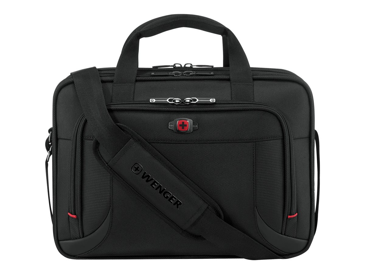 Wenger Prospectus - Notebook-Tasche - mit Tablet-Tasche - 36 cm (14")Schwarz