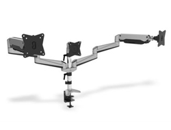 DIGITUS Triple Monitorhalterung, 3x 27", 3x 6 kgSchreibtisch