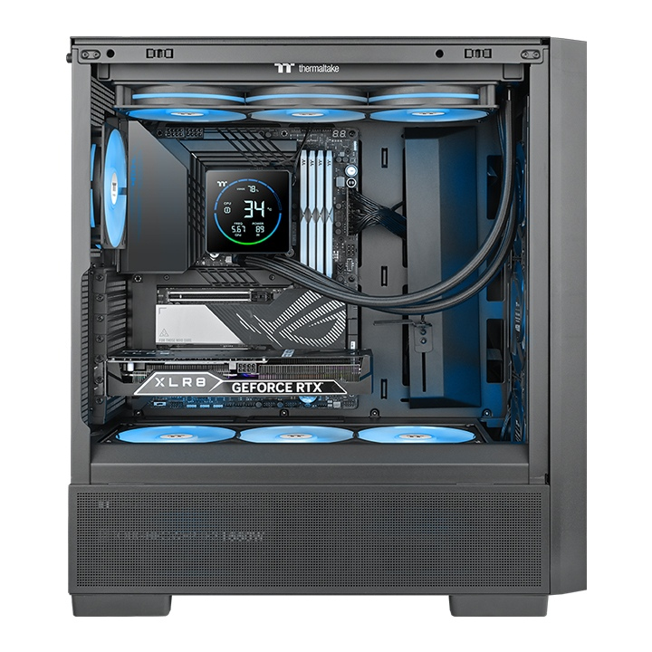 Thermaltake TH360-S V3 ARGB Sync - Prozessor-Flüssigkeitskühlsystem - Kühlergröße: 360 mm - (für: LGA1150, LGA1151, LGA1155, LGA1156, LGA1200, LGA1366, LGA1700, LGA1851, LGA2011, LGA2011-3, LGA2066, A