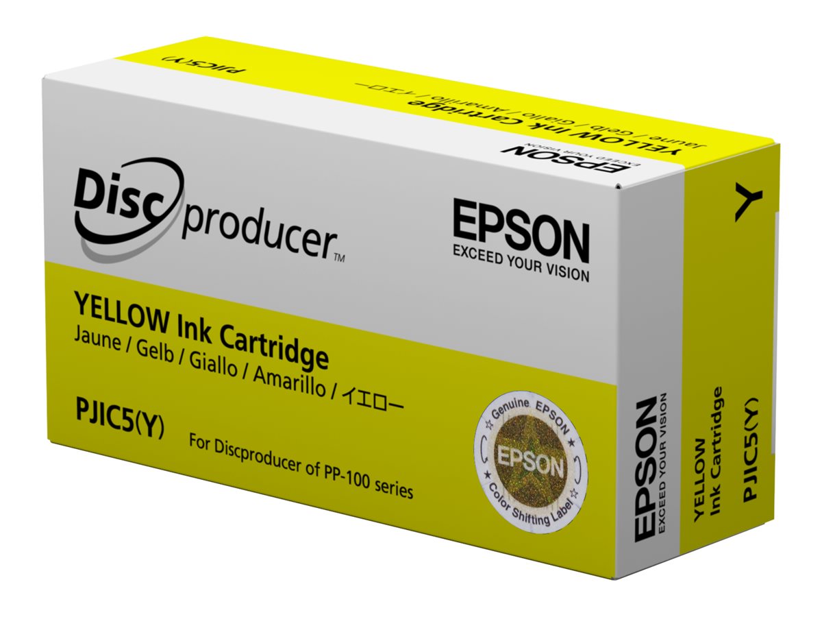 Epson Discproducer PJIC7(Y) - Gelb - originalTintenpatrone - für Discproducer PP-100 - PP-100AP - PP-100II - PP-100IIBD - PP-100III - PP-100N - PP-100NII