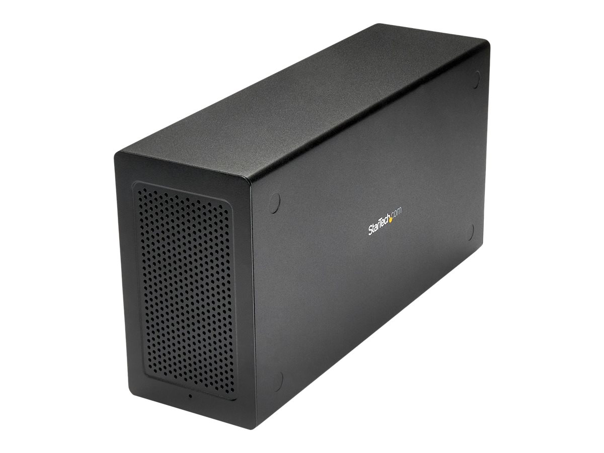 StarTech.com Startech Thunderbolt 3 PCIe Expansion Chassis, External Enclosure Box with 1x PCI-Express Slot, 5K/4K Output Via TB3/DP Ports, TAASystembus-Erweiterung - DP - 65 watt - für P/N: TB3DK2DPM