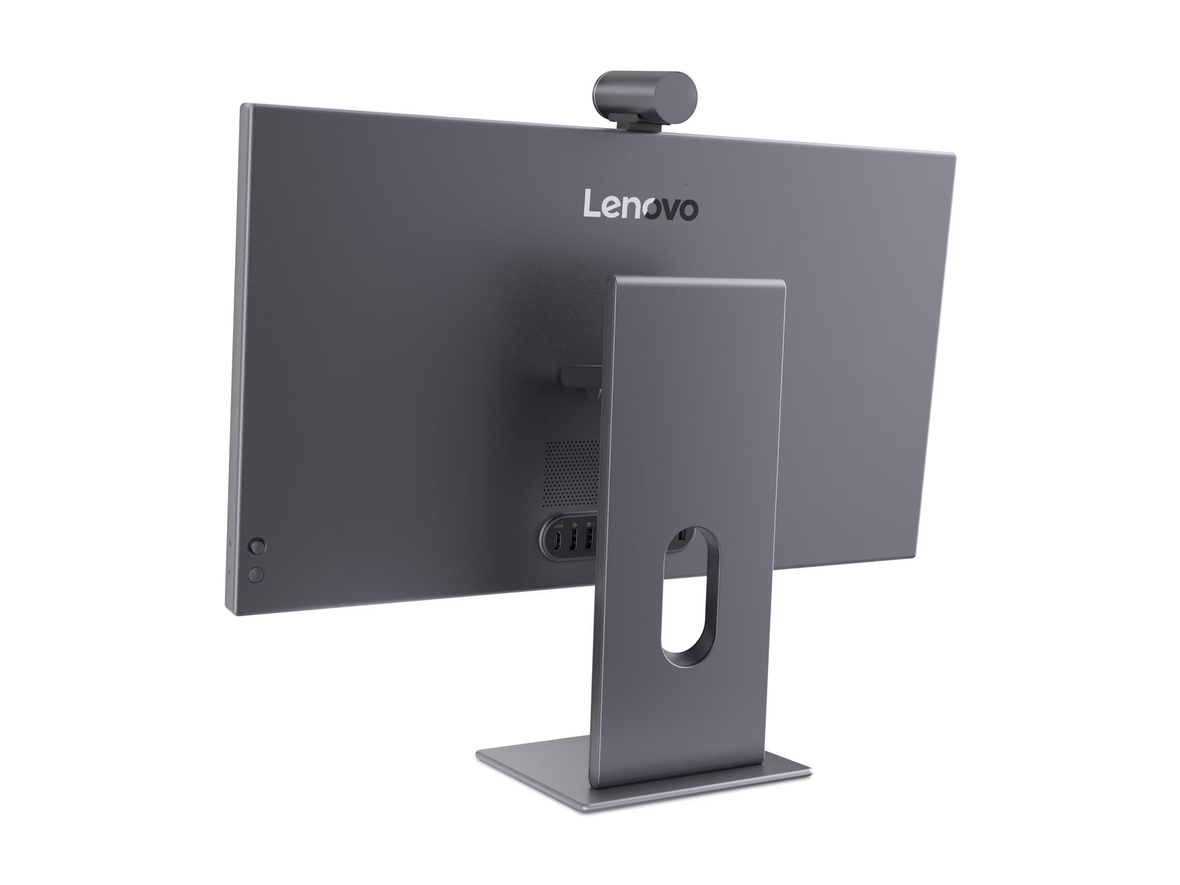 Lenovo Yoga Pro 27UD-10 - OLED-Monitor - 68.6 cm (27")(26.5" sichtbar) - 3840 x 2160 4K @ 120 Hz - 250 cd/m² - 1500000:1 - DisplayHDR 400 True Black - 0.03 ms - HDMI - DisplayPort - USB-C - Lautsprech