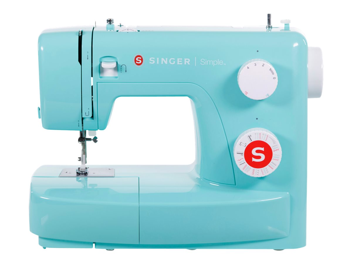 Singer 3223G - Nähmaschine - 23 Stiche - 1 vier-SchrittKnopfloch - Türkis