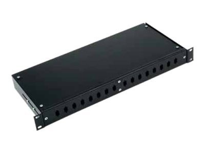 TRITON Patch Panel - RAL 7035 - 1U - 48.3 cm (19")16 Ports