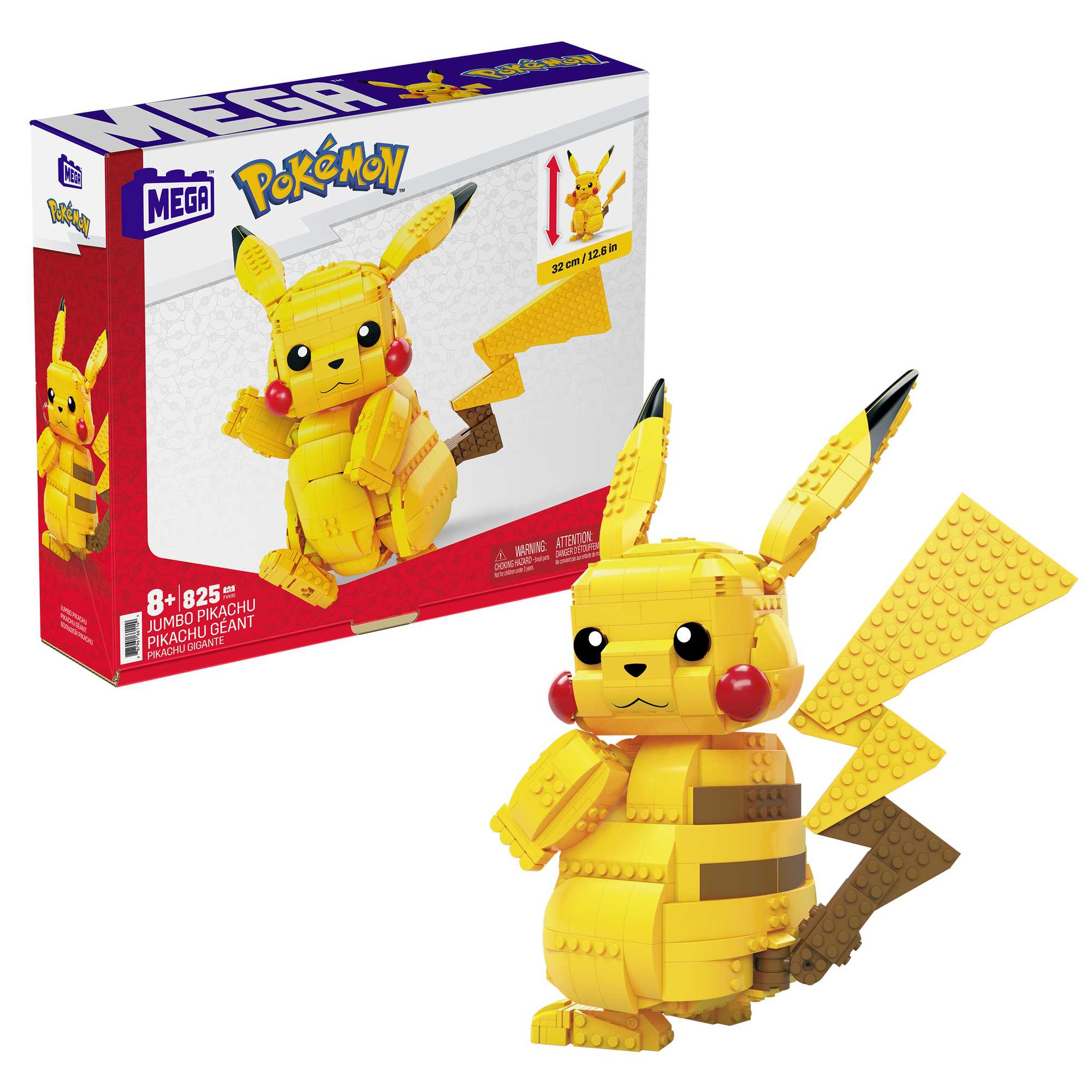 MEGA Brands MEGA Pokémon FVK81, Gebäudefigur, 8 Jahr(e), Kunststoff, 600 Stück(e