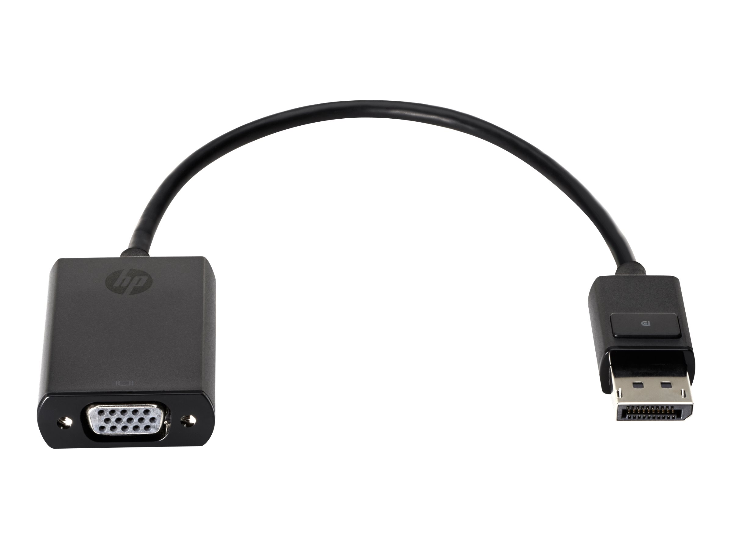 HP  Videokonverter - DisplayPort - VGA - fürElite t655; EliteBook 8470; Pro 260 G9 - t550; Workstation Z4 G5 - Z6 G5; ZBook 17 G4
