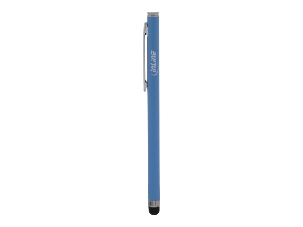 InLine Stylus - Stift für Touchscreens von Smartphone und Tablet - blauu