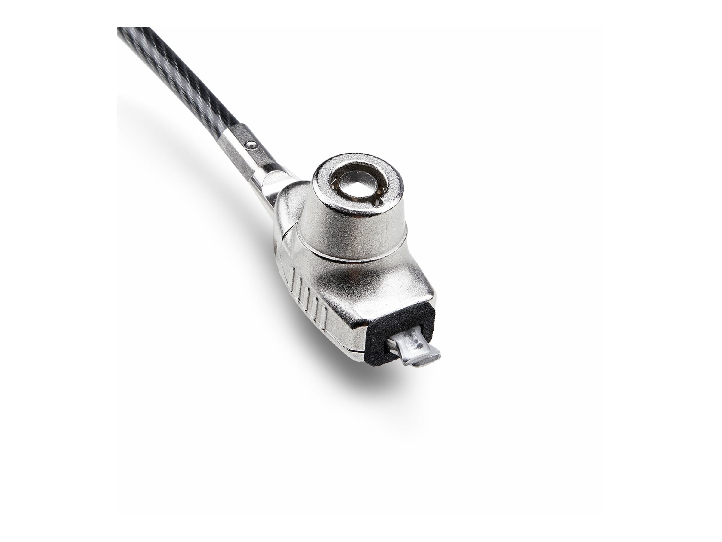 StarTech.com Slim Lock Noble Wedge Slot Compatible6.6ft Locking Cable - Sicherheitskabelschloss - Diebstahlschutz - 2 m - TAA-konform