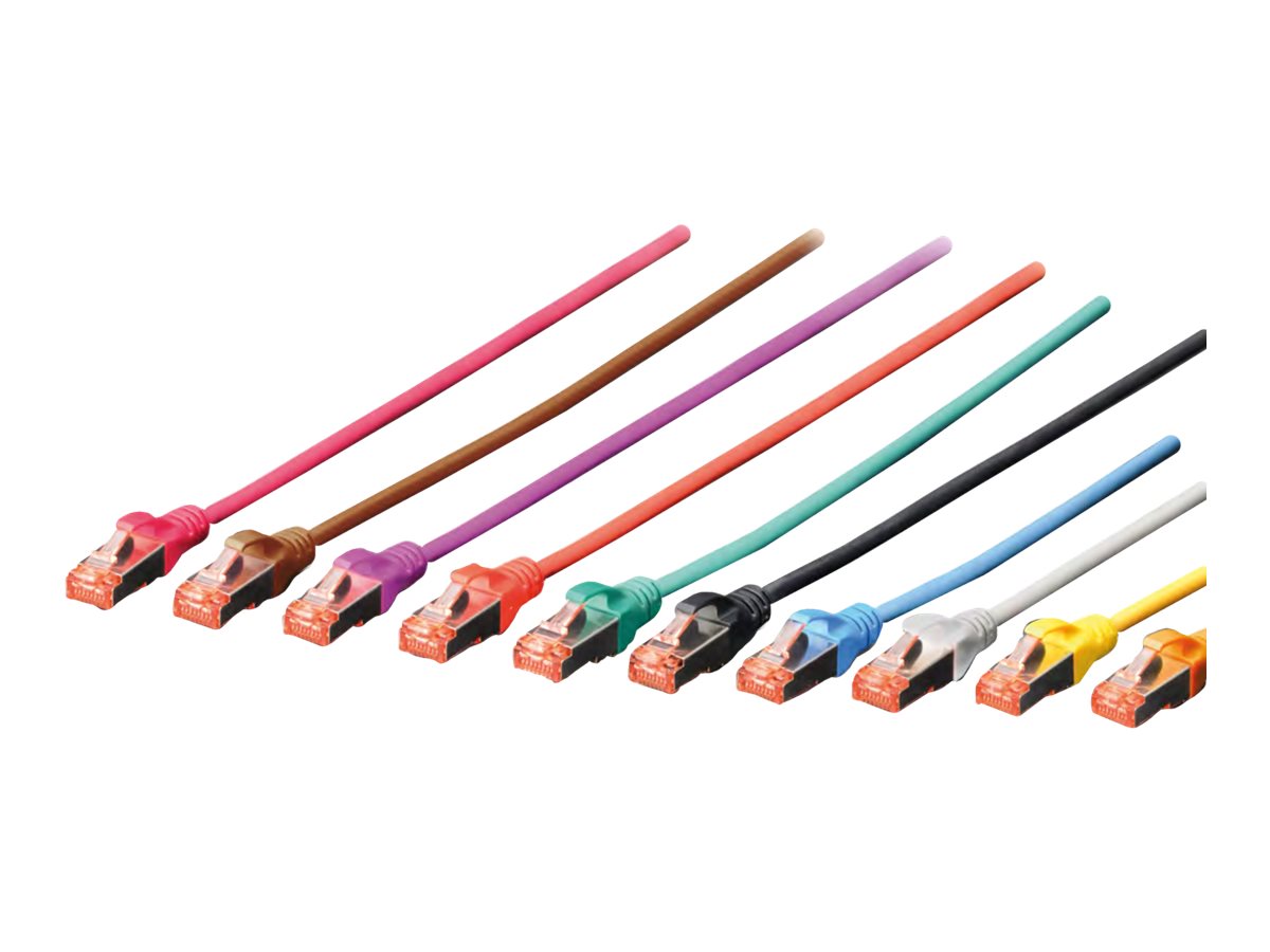 DIGITUS CAT 6 S/FTP Patchkabel7 m - SFTP - CAT 6 - halogenfrei - Schwarz