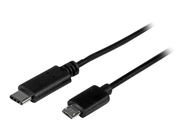StarTech.com StarTech USB C to Micro USB Cable - 0.5m - M/M - Thunderbolt 3 Compatible - Micro USB Cord -USB Type C to Micro USB Cable (USB2CUB50CM)USB-Kabel - USB-C (M) zu Micro-USB Typ B (M) - USB 2