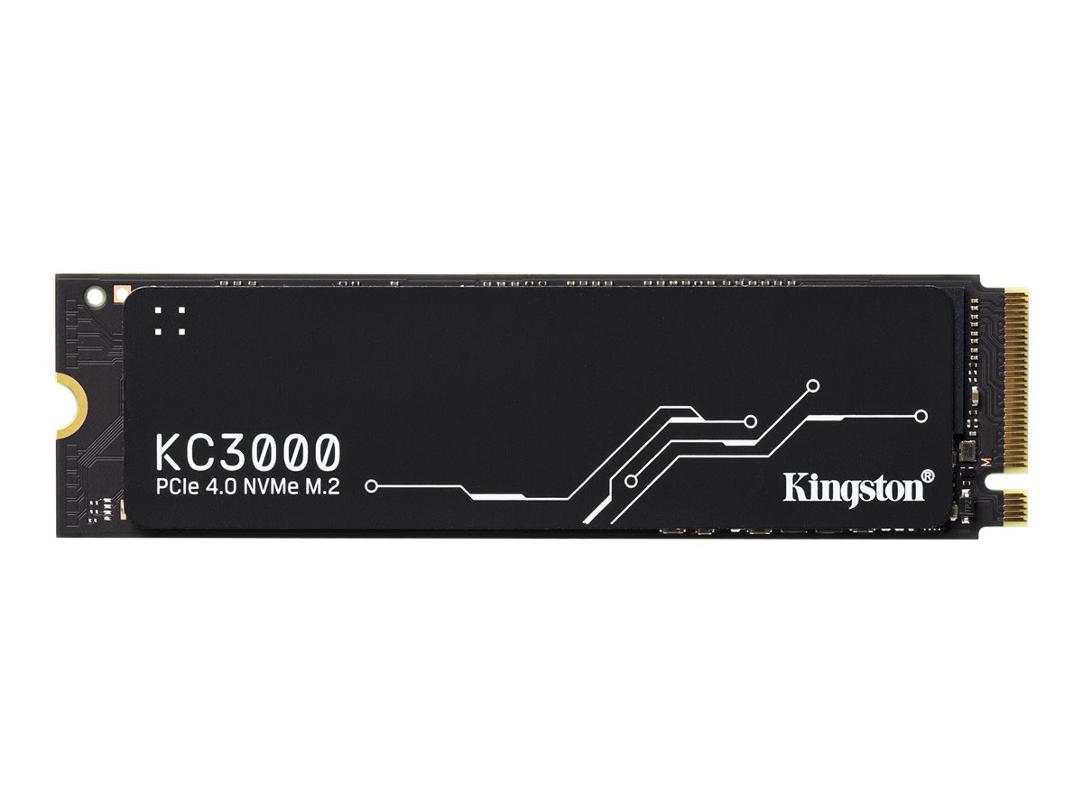Kingston KC3000 - SSD - 4096 GB - intern - M.2 2280 - PCIe 4.0 (NVMe)für Intel Next Unit of Computing 12 Pro Kit - NUC12WSKi5