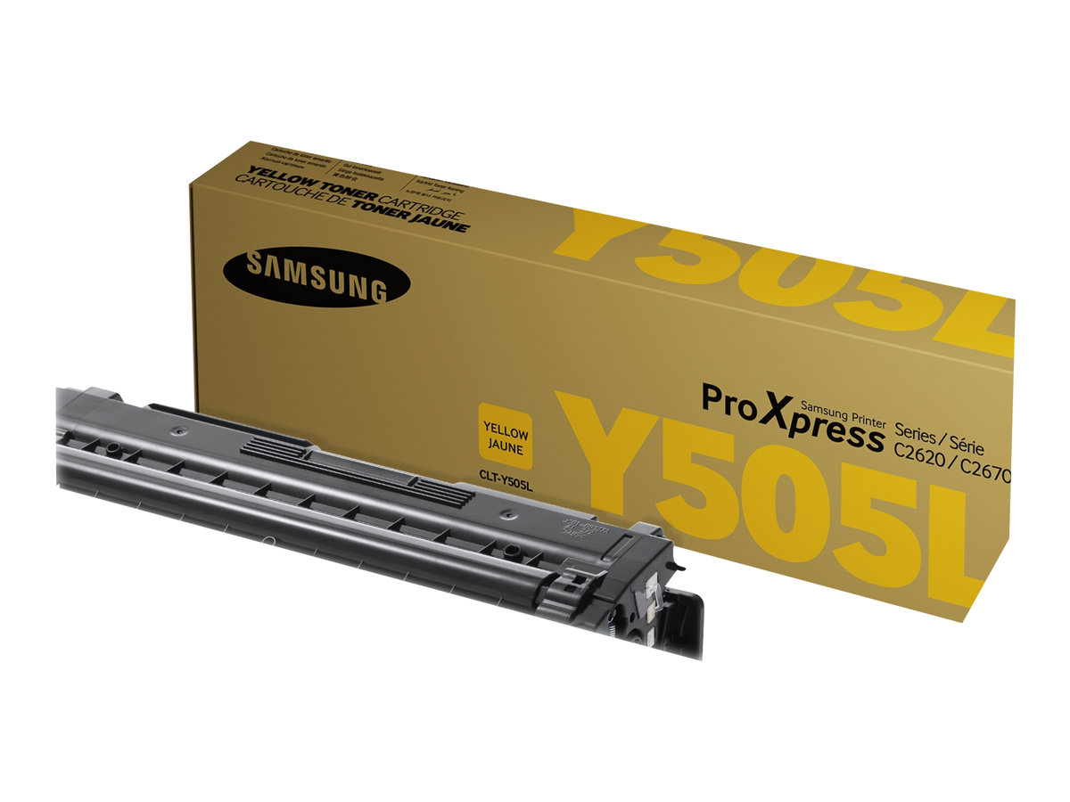HP CLT-Y505L - Hohe Ergiebigkeit - Gelb - original - Tonerpatrone (SU512A)für ProXpress SL-C2620DW - SL-C2670FW - SL-C2680FX