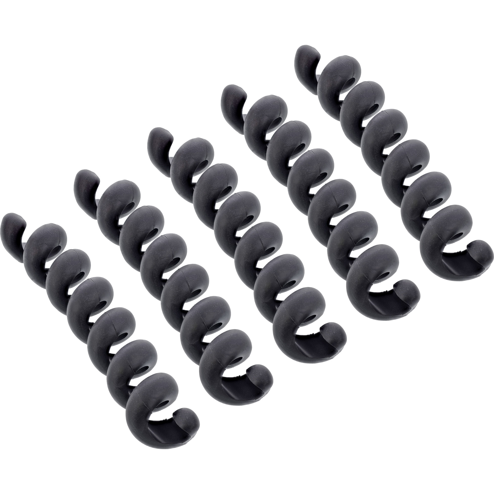InLine 5er Pack Kabelspirale - Kabelmanager 1-fach - 100x16mm - schwarz5er Pack InLine Kabelspirale - Kabelmanager 1-fach - 100x16mm - schwarz