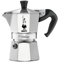 Bialetti 0002380, Mokka-Kanne, 0,4 l, Edelstahl, Aluminium, Polypropylen (PP), Kunststoff
