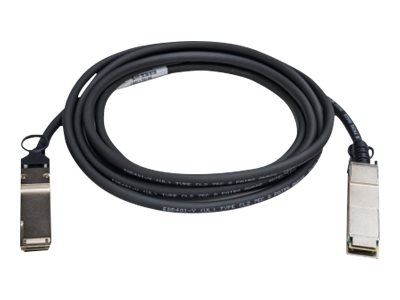 QNAP CAB-NIC40G30M-QSFP - 40GBase DirektanschlusskabelQSFP+ zu QSFP+ - 3 m - twinaxial