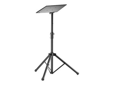 Manhattan TV/Monitor/Projector/Laptop Mount, Tripod Floor Stand, 1 screen/device, Screen Sizes: 13-32", VESA 75x75 to 100x100mm, Max 15kg, Height Adjustable, Black,  - Aufstellung - Stativ - für Noteb