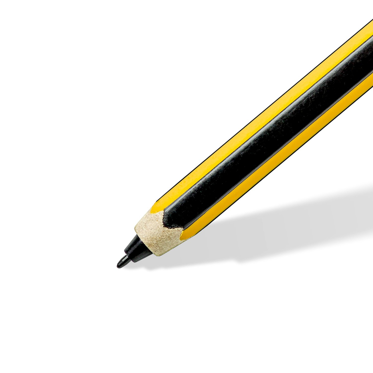 STAEDTLER 180M 22-1, Grafiktablett, Universal, Schwarz, Gelb, Schwarz, Holz, HexagonalStylus - Noris digital mini 180M