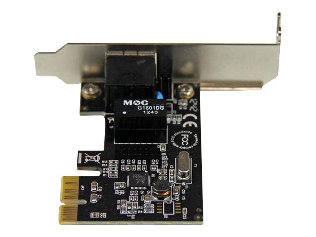 StarTech.com Startech Gigabit Ethernet PCI Express Low ProfileNetzwerkkarte - PCIe Server NIC Netzwerkadapter 10 / 100 / 1000 Mbit/s - Netzwerkadapter - PCI Express x1 Low-Profile - Gigabit Ethernet x