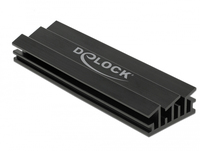 Delock Solid State Drive Kühlkörper - Schwarzz